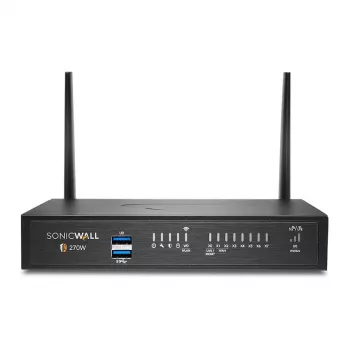 SonicWall TZ Series (Gen 7) TZ270W Security Appliance con 3 anni di Advanced Protection Service Suite e 1 anno di Cloud Secure Edge SIA-Basic (10 utenti) e 1 anno di SPA-Advanced (3 utenti) - 1G