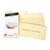 Busta ELCO Color C5/6 (114 x 229 mm), senza finestra, autoadesiva, 100 g/m², chamois, 25 pezzi (74617.41)