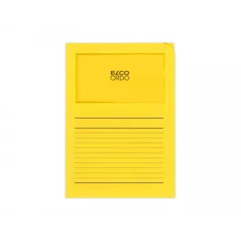 Cartella organizzativa ELCO Ordo Classico A4, 220 x 310 mm, 120 g/m², giallo intenso, 100 pezzi (29489.72)