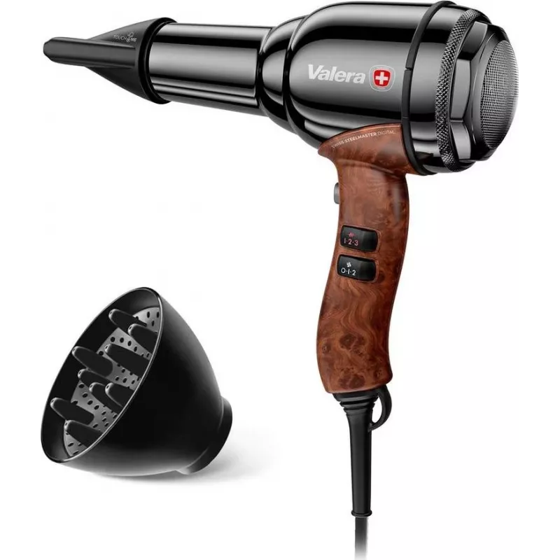 VALERA Swiss Steelmaster D Professional asciugacapelli 2000W black chrome