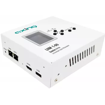AXING UIM 1-00 modulatore universale di ingresso HDMI CVBS YPbPr su RF DVB-T/C