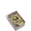 Artoz Papier clip binder oro 25 mm confezione da 12