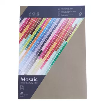 Artoz Papier Carta intestata Mosaic cemento A4 90 g/m² 25 fogli