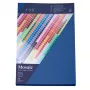 Artoz Papier Buste Mosaic DIN C5 senza finestra blu marino a umido 20 pezzi