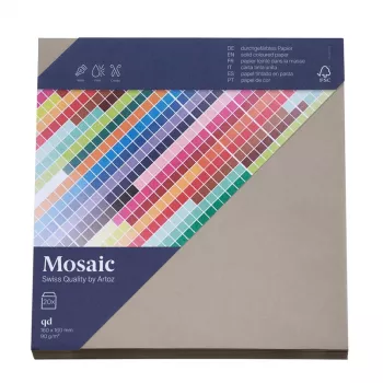Artoz Papier Buste quadrate Mosaic cemento a umido 20 pezzi (9445420-217)