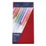 Artoz Papier Buste Mosaic DIN long senza finestra rosso confezione da 20