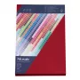 Buste Artoz Papier Mosaic DIN C6 senza finestra rosso vino con gommatura 20 pezzi
