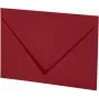 Buste Artoz Papier Mosaic DIN B6 senza finestra rosso fuoco con gommatura 20 pezzi