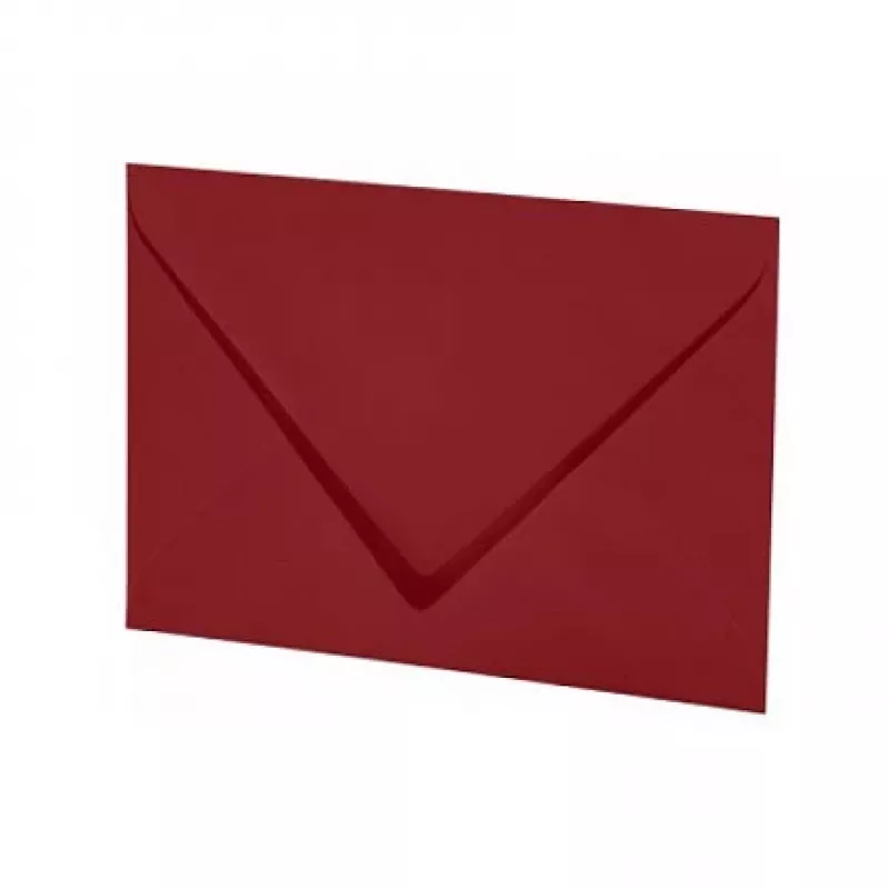 Buste Artoz Papier Mosaic DIN B6 senza finestra rosso fuoco con gommatura 20 pezzi