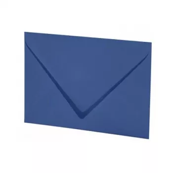 Buste Artoz Papier Mosaic DIN B6 senza finestra blu navy con gommatura 20 pezzi