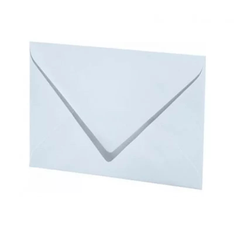 Buste Artoz Papier Mosaic DIN B6 senza finestra azzurro con gommatura 20 pezzi