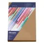 Buste Artoz Papier Mosaic DIN B6 senza finestra naturale con gommatura 20 pezzi