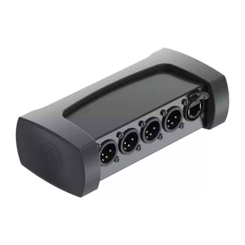 Neutrik NA-4I4O-AES72 stagebox nero