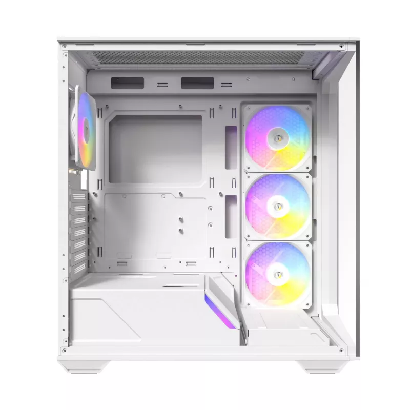Antec Constellation Series C3 ARGB case Mid Tower ATX con finestra laterale in vetro temperato, bianco