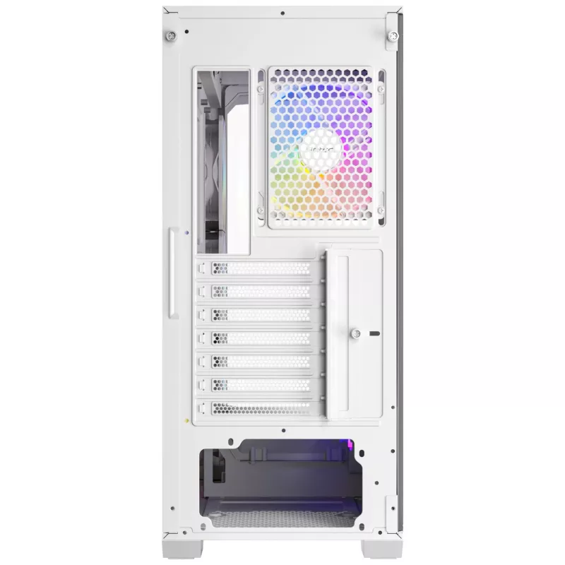 Antec Constellation Series C3 ARGB case Mid Tower ATX con finestra laterale in vetro temperato, bianco