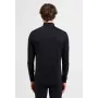Maglia baselayer Odlo Merino 200 BL Top Turtle Neck LS Half Zip - nero, taglia M