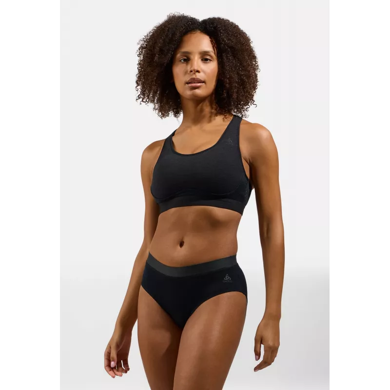 Reggiseno sportivo Odlo Ascent PW Medium - nero