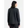 Odlo Grid Fleece Mid Layer Full Zip giacca - Black Melange, Taglia L