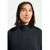Odlo Grid Fleece Mid Layer Full Zip giacca - Black Melange, Taglia L