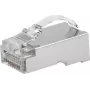 ROLINE Connettore RJ45 Easy Passthrough Cat.6/6A STP confezione da 10