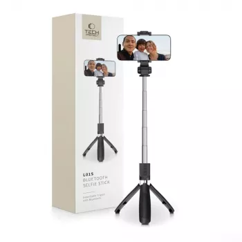 Tech-Protect L01S BT Selfie Stick treppiede nero