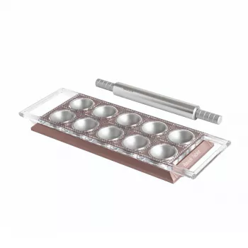 Marcato Ravioli Tablet rosa cipria stampo per ravioli (RT-POWD-RSA)