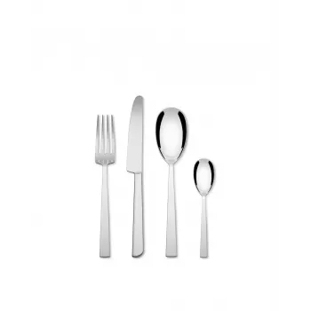 Alessi Asta Set posate 24 pezzi argento (AM242S24)