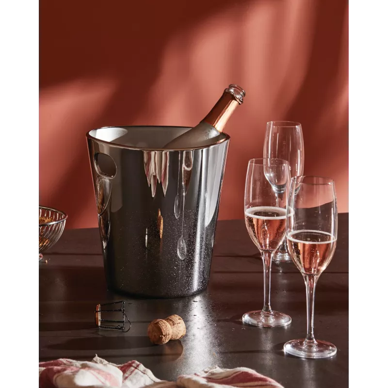 Alessi Bolly Cantinetta portavino lucidato JM21