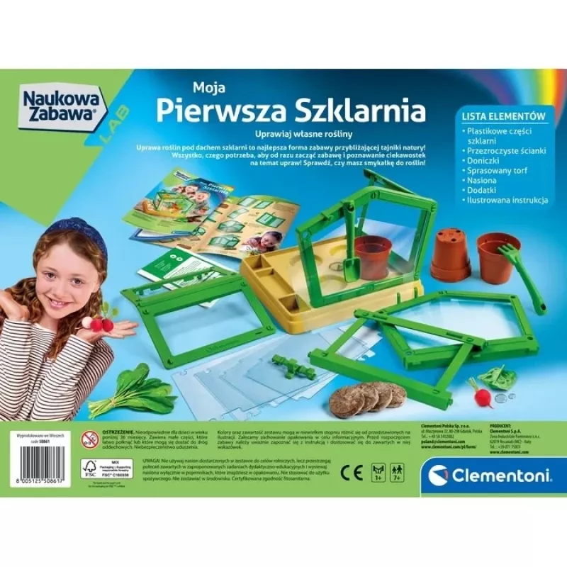 Clementoni Science & Play Kit Educativo Mini Serra