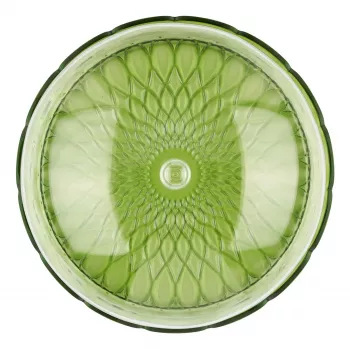 Guzzini VANITY Campana per Torte con Piatto Ninfea Verde 32 cm (131801SAC13)