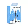 Midland MA 31LK Pro Auricolare con filo e tubo acustico - Nero/Trasparente