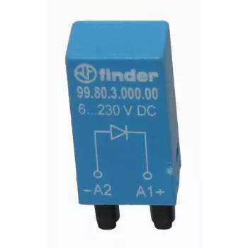 Finder 99.80.3.000.00 Modulo diodi di ricircolo 6-220 VDC
