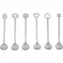 Sambonet New Portafortuna Inox Set 6 cucchiai da portata
