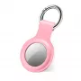 SBS custodia in silicone per Apple AirTag rosa