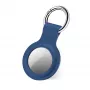 SBS custodia in silicone per Apple AirTag blu