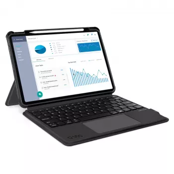 SBS tastiera wireless con cover per iPad Air 10,9 pollici (2020/2022), iPad Air 11 pollici (2024), iPad Pro 11 pollici (2018/2022) - nero
