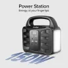 SBS Portable Power Station 150W ricarica rapida nero (TEPOWST150W)