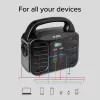 SBS Portable Power Station 150W ricarica rapida nero (TEPOWST150W)