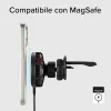 SBS TESUPFANWIR15W caricabatterie wireless auto Qi 15W con ventola di raffreddamento - nero