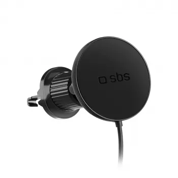 SBS MagSafe Magnetic 15W Wireless Car Charger - nero