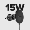 SBS MagSafe Magnetic 15W Wireless Car Charger - nero