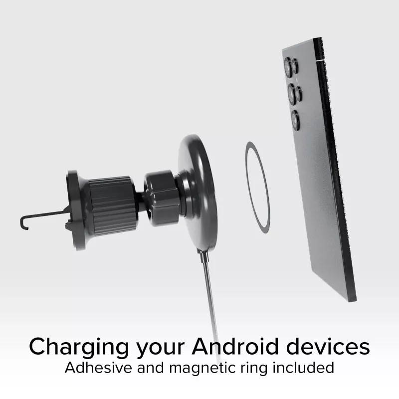 SBS MagSafe Magnetic 15W Wireless Car Charger - nero