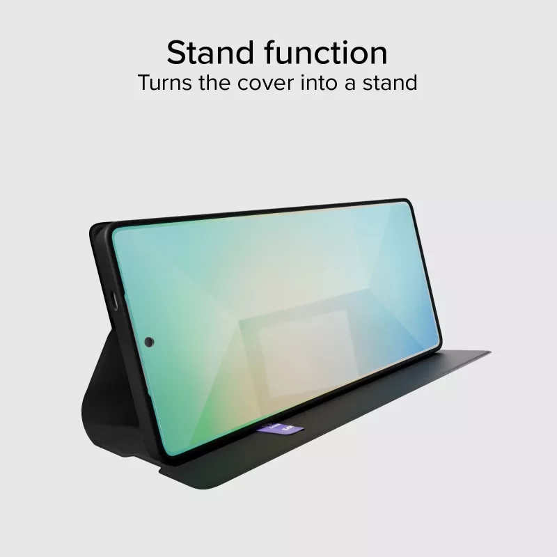 SBS Wallet Stand Galaxy S25 Ultra nero (TEWALSAS25UK)