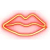 SBS Red Lips Glow lampada LED effetto neon
