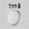 SBS Track My Circle tracker compatibile con Apple Find My - confezione da 4 - bianco