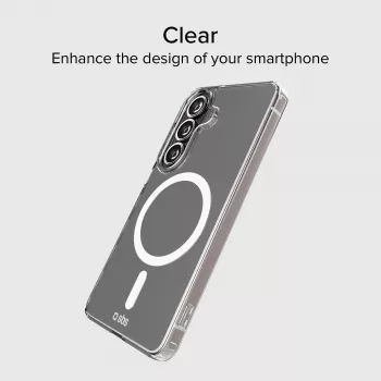 SBS Cover Light Mag custodia per Samsung Galaxy S26 Ultra, trasparente, compatibile MagSafe
