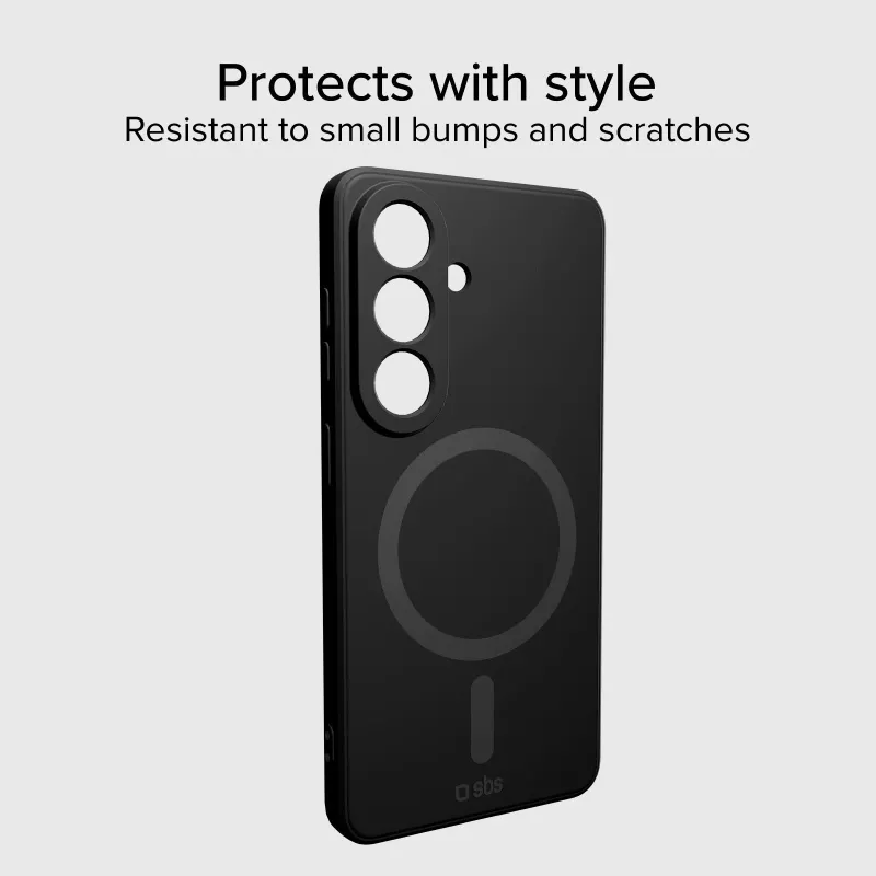 SBS Instinct Mag Case per Samsung Galaxy S26, nero, compatibile MagSafe