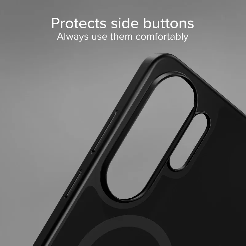 SBS Full Active Case D3O per Samsung Galaxy S26 Ultra compatibile MagSafe - nero