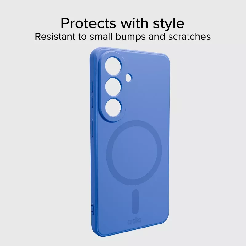 SBS Instinct Mag Case per Samsung Galaxy S26 Plus, compatibile MagSafe, blu