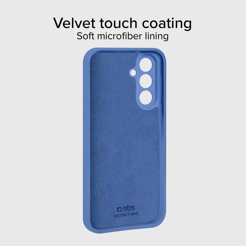 SBS Instinct Mag Case per Samsung Galaxy S26 Plus, compatibile MagSafe, blu